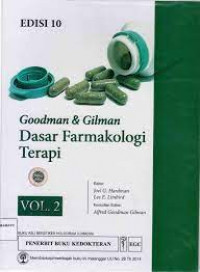Dasar Farmakologi Terapi EDISI 10 VOL 2