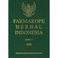 FARMAKOPE HERBAL INDONESIA I 2018