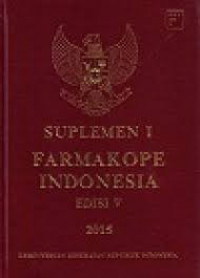 SUPLEMEN I FARMAKOPE INDONESIA EDISI V 2015