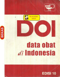 DOI Data Obat di Indonesia 1981