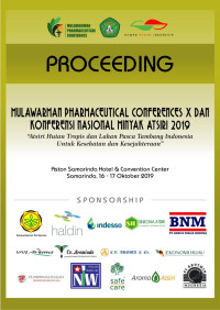Proceeding Wulawarman Pharmaceutical Conferences X dan Konferensi Nasional Minyak Atsiri 2019