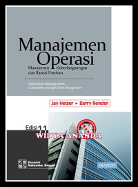 MANAJEMEN OPERASI (MANAJEMEN KEBERLANGSUNGAN DAN RANTAI PASOKAN)