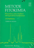 METODE FITOKIMIA (PENUTUN CARA MODERN MENGALISIS TUMBUHAN)