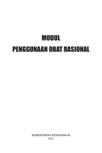 MODUL PENGGUNAAN OBAT RASIONAL